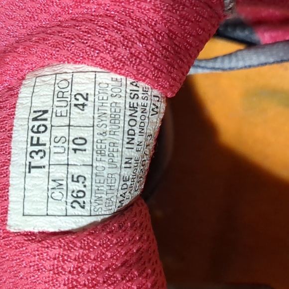 Asics Womens Gel Equation T3F6N Gray Silver Pink Lace Up Running Shoes Size 10 - Picture 8 of 9